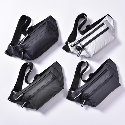 Gewebe-Sport-Taillen-Taschen-Beutel leichter Bum Bag Zipper Custom Logo