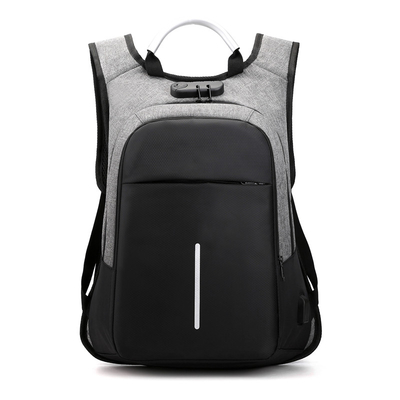 Sacken Antidiebstahl-Laptop des Büro-BSCI 38cm Reise und Freizeit-Rucksäcke ein