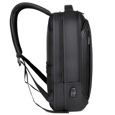 Der Rucksack der schwarzen BSCI-Dienstreise-Rucksack-Laptop-Jugendlich-Männer mit Ladegerät