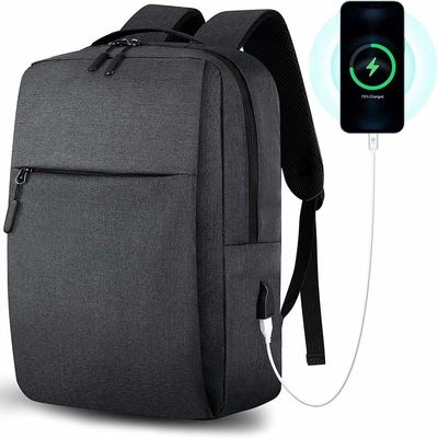 Aufladungsrucksack Soemantidiebstahl USBs 15,6 Zoll-Laptop-Aktenkoffer für Männer