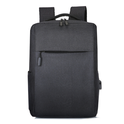 Die Businessmode-Laptop-Rucksacktasche, die USB-Reise-wasserdichten Laptop der kundenspezifischen Männer auflädt, wandert Tasche