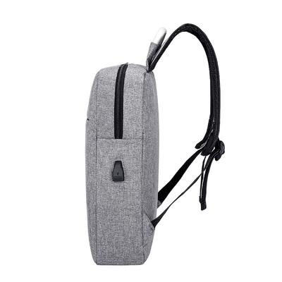 Geschäftstaschen-Laptoprucksack der kundenspezifischen Logomode wasserdichter mit Aufladungsschultasche usb