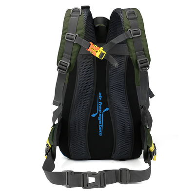 Schwarze wasserdichte wandernde kampierende wasserdichte Zyklus-Rucksäcke des Rucksack-30-40L
