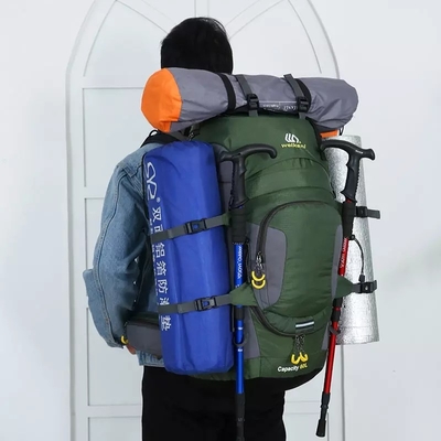wasserdichte das Wandern des Leichtgewichtler-60L wandern 70cm wasserdichte Rucksäcke