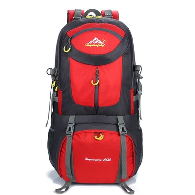 BSCI-Wasser-beständiger wandernder Rucksack 60L, der Bergsteigen-Rucksack wandert