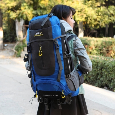 leichtes wanderndes Rucksack 45L Packable-Trekkings-Rucksack wasserdichtes AZO frei
