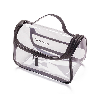 Make-upbeutel-Gruppen-weibliche klare Plastikkosmetiktasche-Eignung TPU transparente