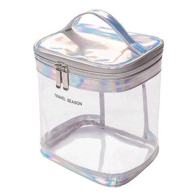 Make-upbeutel-Gruppen-weibliche klare Plastikkosmetiktasche-Eignung TPU transparente