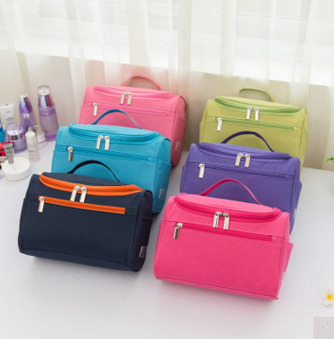 Polyester-hängende Kosmetiktasche-Reise-kosmetische Reise Kit Organizer