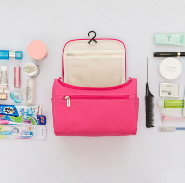 Polyester-hängende Kosmetiktasche-Reise-kosmetische Reise Kit Organizer