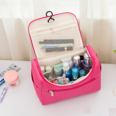 Polyester-hängende Kosmetiktasche-Reise-kosmetische Reise Kit Organizer