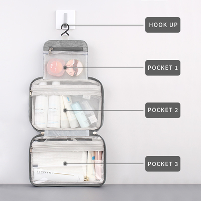 Rasieren des hängenden Kulturtasche-Organisators Hygiene Dop Kit, das kosmetische Reise-Tasche hängt