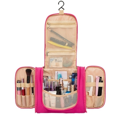 Hängendes Kosmetiktasche-Polyester-Reise-Kulturtasche-Hochleistungsmake-up wasserdicht