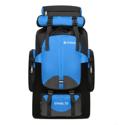 Wasserdichter wandernder Rucksack 70L BSCI, der Rucksack für Mann-Frauen wandernd kampiert