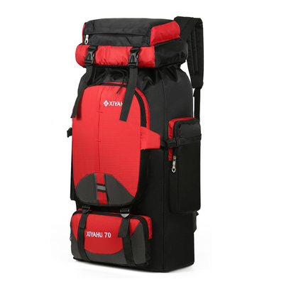 Wasserdichter wandernder Rucksack 70L BSCI, der Rucksack für Mann-Frauen wandernd kampiert