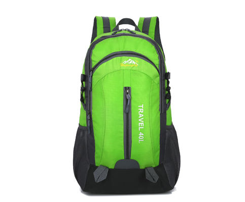Orange 40L wasserdichter kampierender Reise-Rucksack des Rucksack-55cm mit USB-Gebührenloch