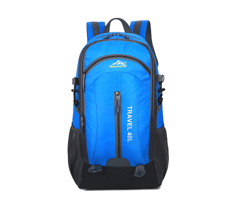 Orange 40L wasserdichter kampierender Reise-Rucksack des Rucksack-55cm mit USB-Gebührenloch