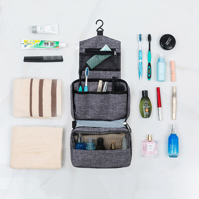 Roter hängender Reise-Kosmetiktasche-Toilettenartikel, der kosmetischen Organisator Portable hängt
