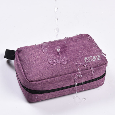 Roter hängender Reise-Kosmetiktasche-Toilettenartikel, der kosmetischen Organisator Portable hängt