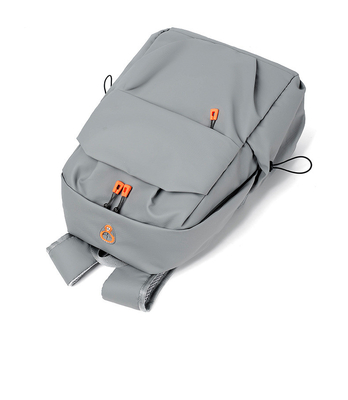 Grey Waterproof Travel Laptop Backpack-Antidiebstahl-Rucksack mit Aufladungshafen Usb