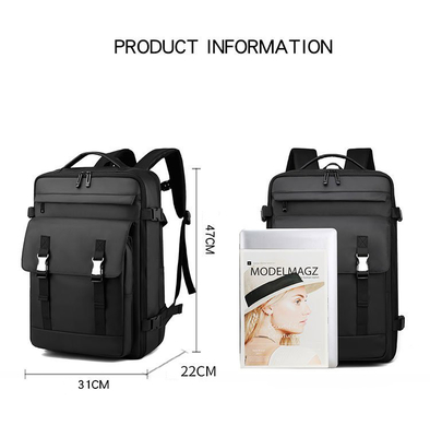 USB-Ladegerät-Hafen Rucksack 31x22x47cm Reiseveranstalter-Rucksack ISO wasserdichter Schul