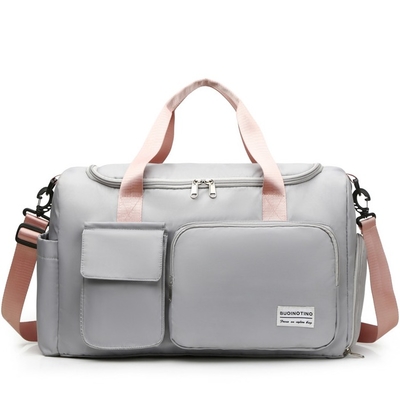 Damen imprägniern Sport-Eignungs-Tasche Weekender-Tasche mit Schuh-Fach