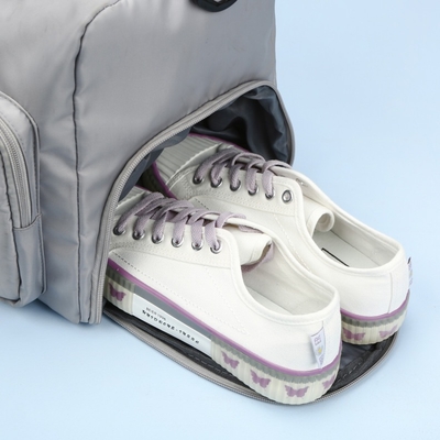 Damen imprägniern Sport-Eignungs-Tasche Weekender-Tasche mit Schuh-Fach
