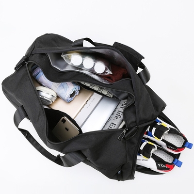 Kleidersack der Reise-kundenspezifischer Turnhallen-Taschen-Männer mit dem Schuh-Fach im Freien