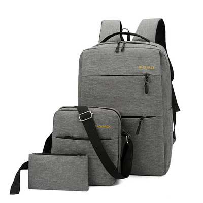 Computer-3-teilige Rucksack-Satz-Schule