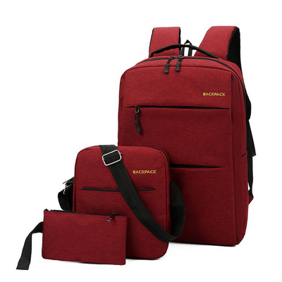 Computer-3-teilige Rucksack-Satz-Schule