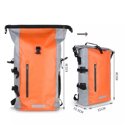 wasserdichter wandernder Rucksack PVCs 500D, der wasserdichte Tasche für Kayak fahrendes BSCI schwimmt