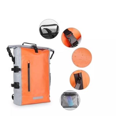 wasserdichter wandernder Rucksack PVCs 500D, der wasserdichte Tasche für Kayak fahrendes BSCI schwimmt