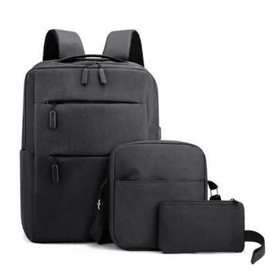 Der Rucksack der ODM-Polyester-Männer stellt wasserdichten Marine-Blau-Laptop-Rucksack ein
