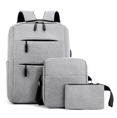 Der Rucksack der ODM-Polyester-Männer stellt wasserdichten Marine-Blau-Laptop-Rucksack ein