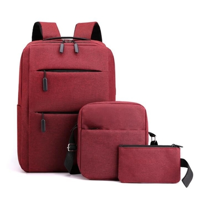 Der Rucksack der ODM-Polyester-Männer stellt wasserdichten Marine-Blau-Laptop-Rucksack ein