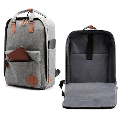Grey Business Backpack Sets 43cm Usb, der 3 in 1 Rucksack ISO auflädt
