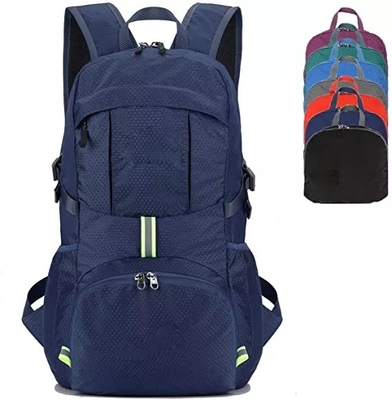 Frauen 30L imprägniern das Wandern des Ultralight faltbaren Reise-Rucksacks des Rucksack-0.1kg
