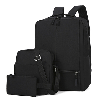 die Arbeits-Laptop-Rucksack der Männer 3pc stellte intelligenten Reise-Rucksack einstellte Unisex ein