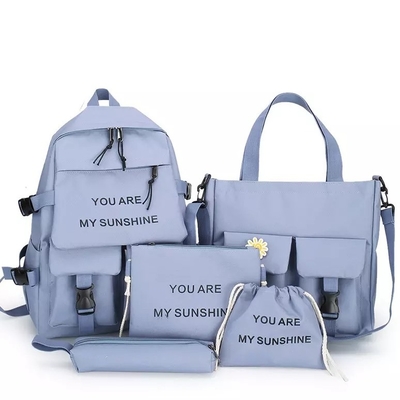 Reise-Laptop-Rucksack-Schultasche stellt Mädchen-Normallack mit Bleistift-Fall-Großhandel ein