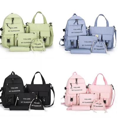 Reise-Laptop-Rucksack-Schultasche stellt Mädchen-Normallack mit Bleistift-Fall-Großhandel ein