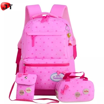 Schulrucksack für Mädchen-Teenager Bookbag stellte Laptop-Rucksack-Brotdose mit Bleistift-Tasche ein