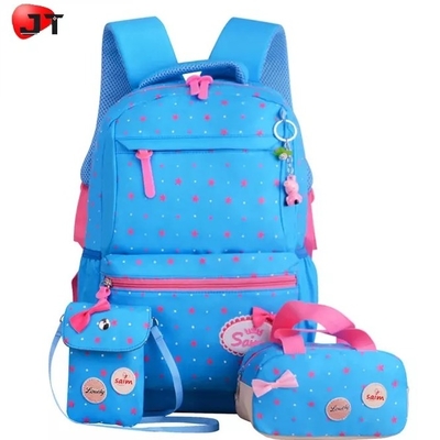 Schulrucksack für Mädchen-Teenager Bookbag stellte Laptop-Rucksack-Brotdose mit Bleistift-Tasche ein