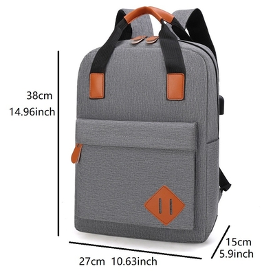 Wasserdichte drei in einem Rucksack-Nyloncomputer-Rucksack eingestellt mit USB