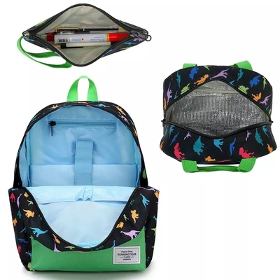 Kinder wandern Mittagessen-Tasche einstellt Schultaschen Jungen-Studenten-Dinosaur New Arrival-Reise-2022