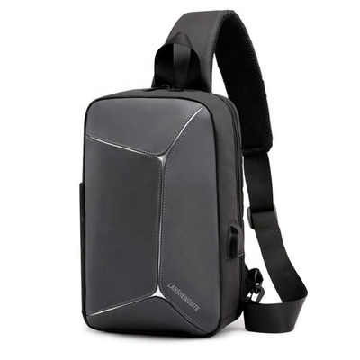 Leichensack-wasserdichter Riemen-Satz des Riemens PU-Männer quer- mit USB-Kabel BSCI