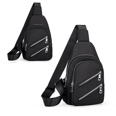 9,7&quot; der multi Tasche quer- Körper Schulter-Schultertasche USB Schultertasche-Oxford-Stoff-einer