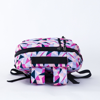 Nylondamen-Laptop-Rucksack stellte wasserdichte 3-teilige Schultasche ein