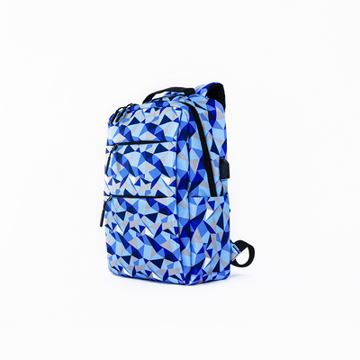 Nylondamen-Laptop-Rucksack stellte wasserdichte 3-teilige Schultasche ein