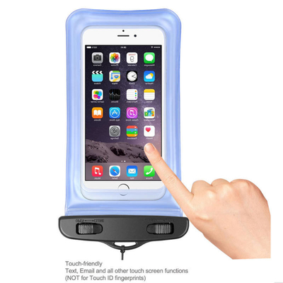 Wasserdichter Telefon-Beutel rosa wasserdichte Telefon-Tasche PVCs, der trockene Telefon-Tasche schwimmt