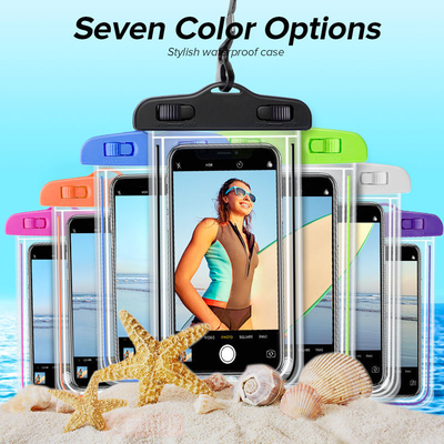 Wasserdichter Telefon-Kasten-sich hin- und herbewegende Universaltasche Lanyard Waterproof Cell Phone Pouchs